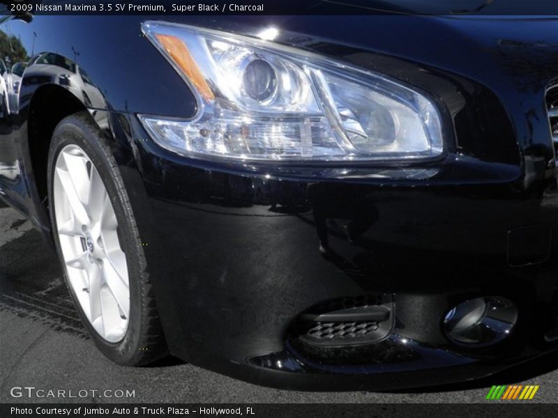 Super Black / Charcoal 2009 Nissan Maxima 3.5 SV Premium