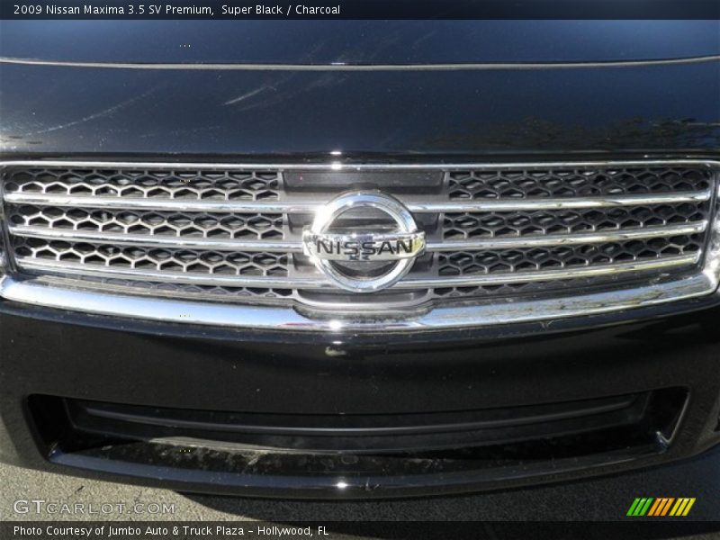 Super Black / Charcoal 2009 Nissan Maxima 3.5 SV Premium