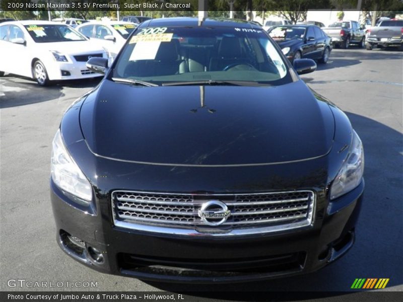 Super Black / Charcoal 2009 Nissan Maxima 3.5 SV Premium