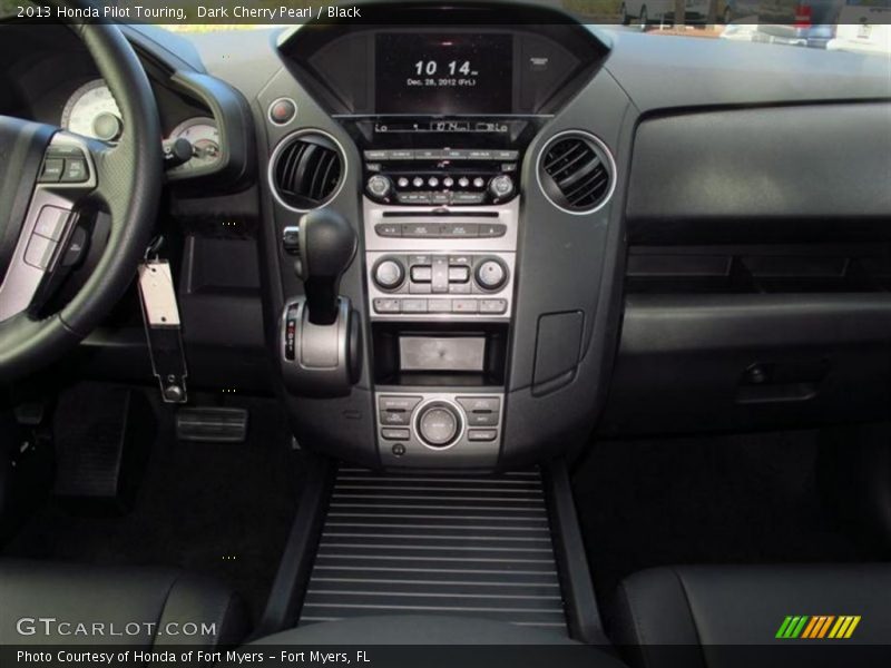 Dark Cherry Pearl / Black 2013 Honda Pilot Touring