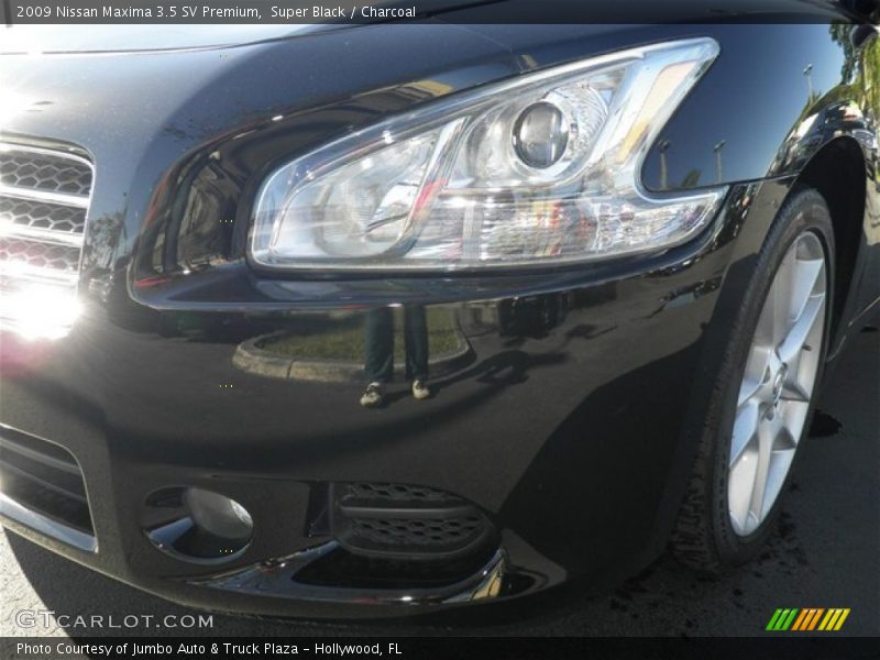 Super Black / Charcoal 2009 Nissan Maxima 3.5 SV Premium