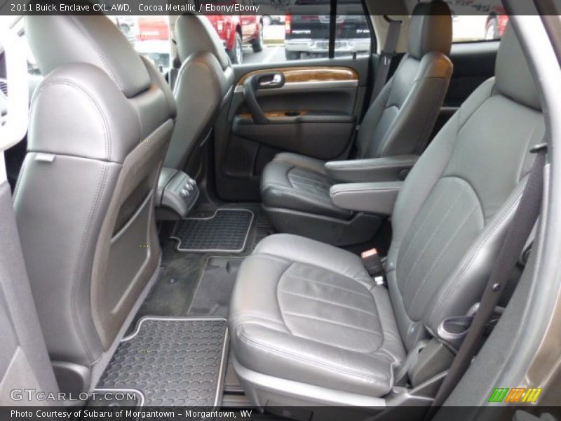 Cocoa Metallic / Ebony/Ebony 2011 Buick Enclave CXL AWD