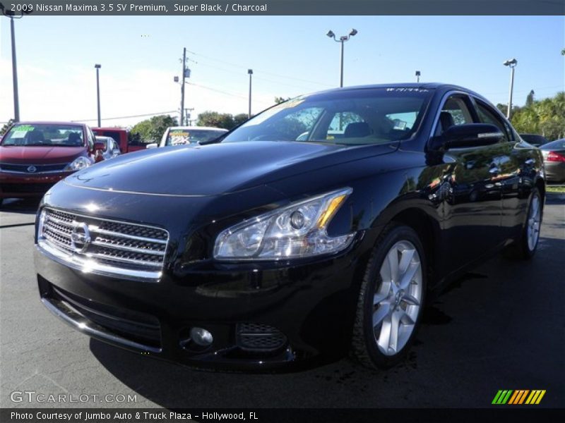 Super Black / Charcoal 2009 Nissan Maxima 3.5 SV Premium
