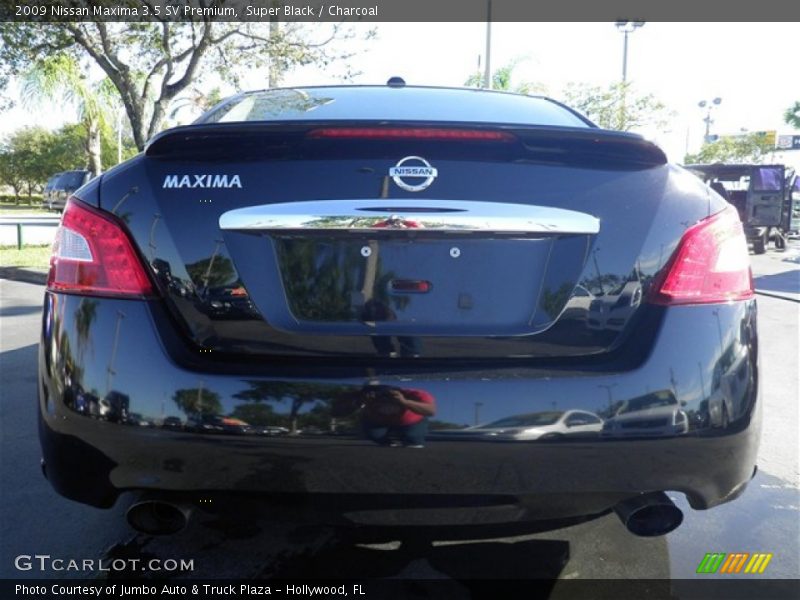 Super Black / Charcoal 2009 Nissan Maxima 3.5 SV Premium