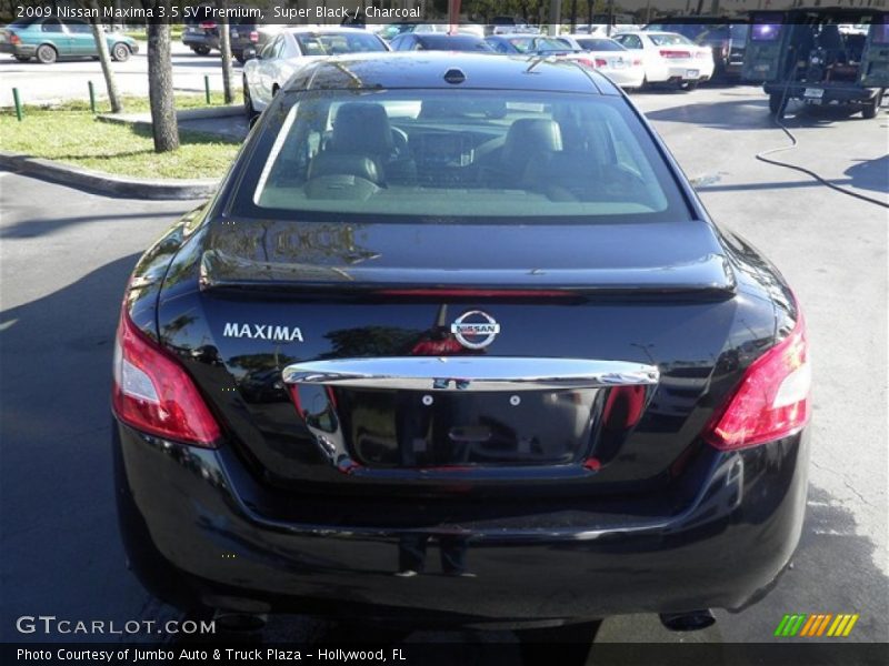 Super Black / Charcoal 2009 Nissan Maxima 3.5 SV Premium