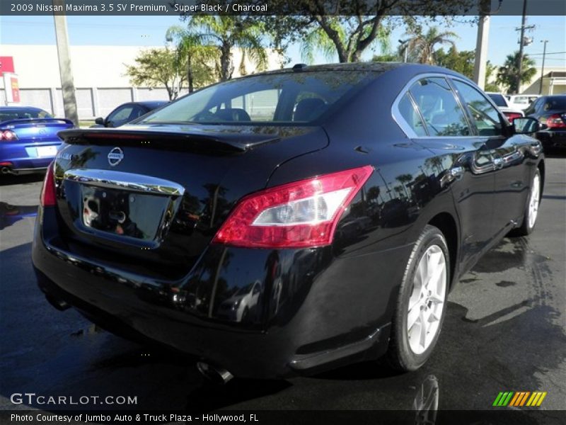 Super Black / Charcoal 2009 Nissan Maxima 3.5 SV Premium
