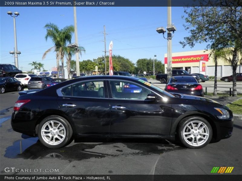 Super Black / Charcoal 2009 Nissan Maxima 3.5 SV Premium