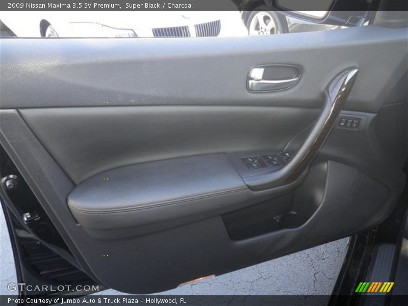 Super Black / Charcoal 2009 Nissan Maxima 3.5 SV Premium