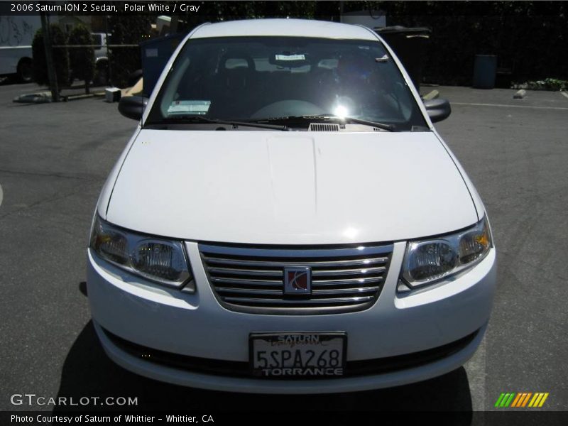Polar White / Gray 2006 Saturn ION 2 Sedan