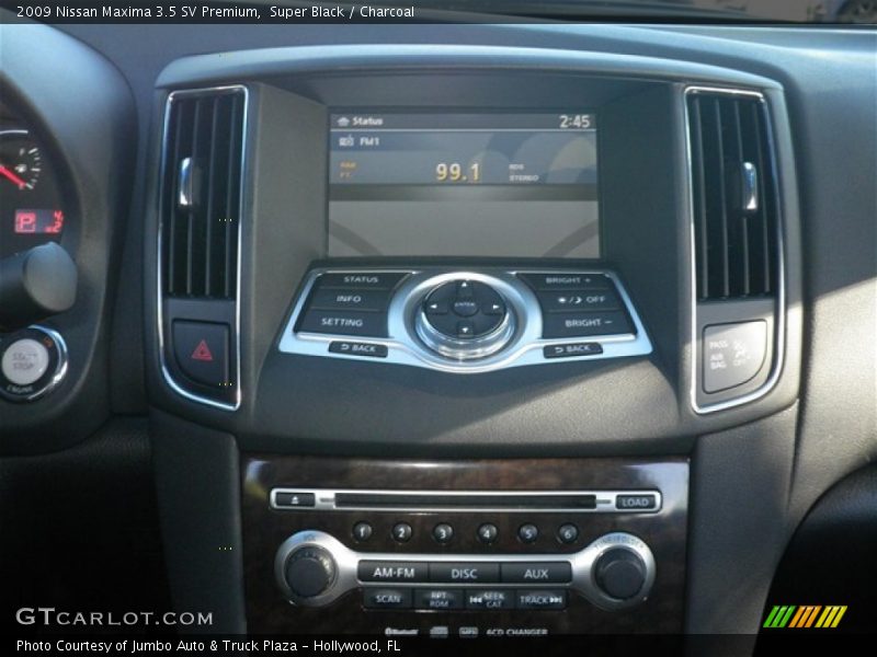 Super Black / Charcoal 2009 Nissan Maxima 3.5 SV Premium