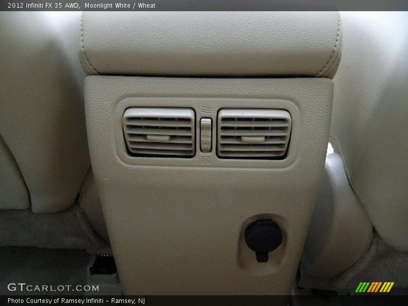 Moonlight White / Wheat 2012 Infiniti FX 35 AWD