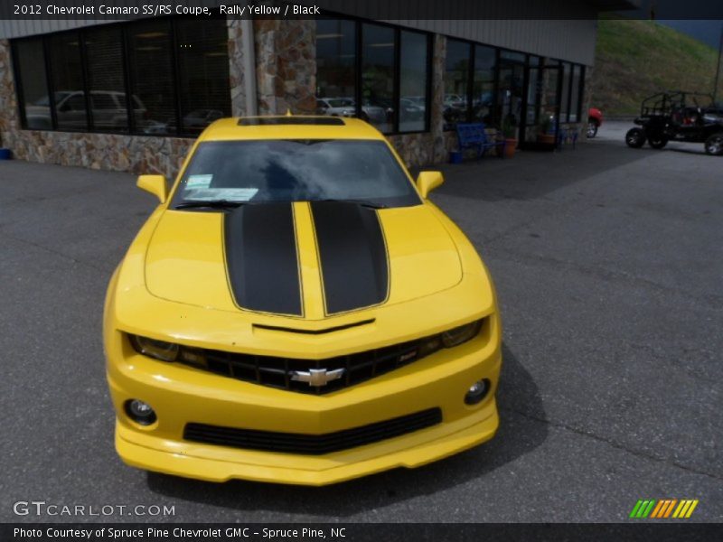 Rally Yellow / Black 2012 Chevrolet Camaro SS/RS Coupe