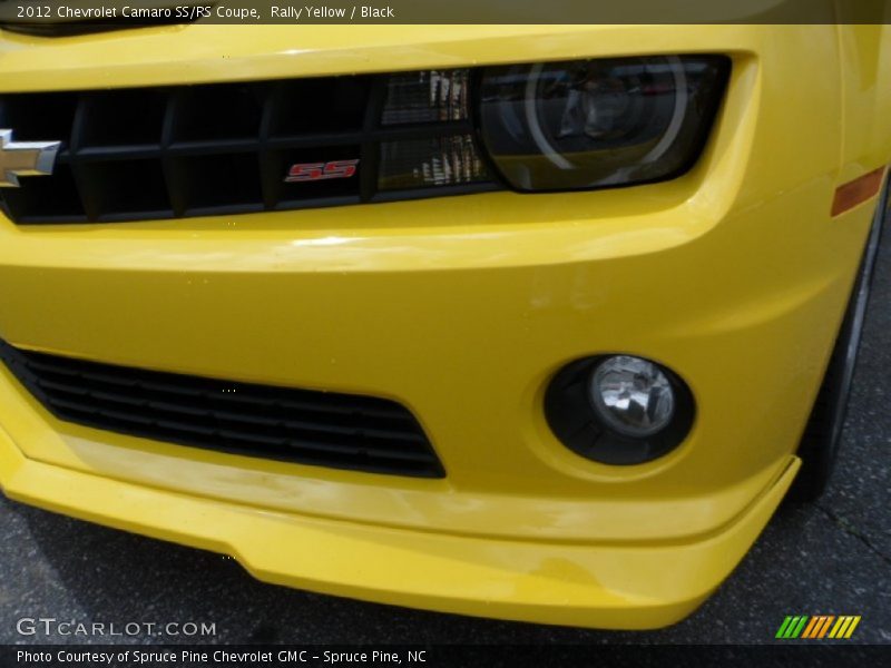 Rally Yellow / Black 2012 Chevrolet Camaro SS/RS Coupe
