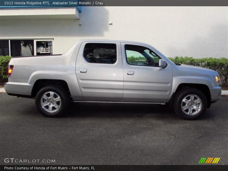  2013 Ridgeline RTS Alabaster Silver Metallic