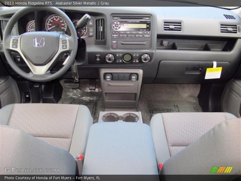 Dashboard of 2013 Ridgeline RTS