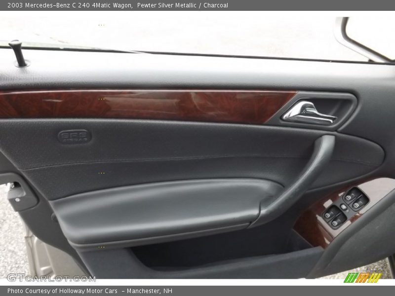 Pewter Silver Metallic / Charcoal 2003 Mercedes-Benz C 240 4Matic Wagon