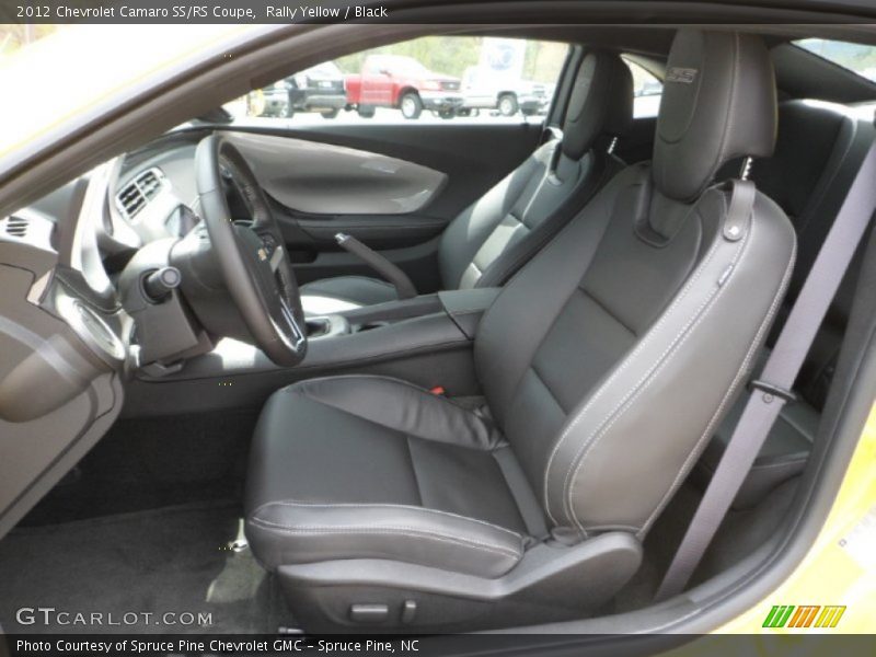  2012 Camaro SS/RS Coupe Black Interior