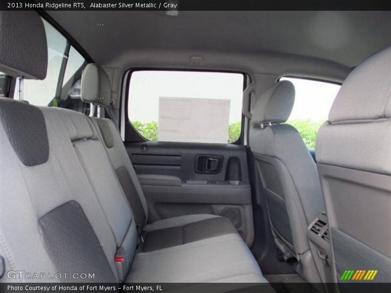 Rear Seat of 2013 Ridgeline RTS
