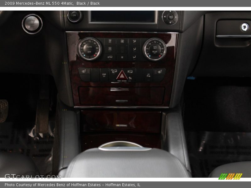 Black / Black 2009 Mercedes-Benz ML 550 4Matic