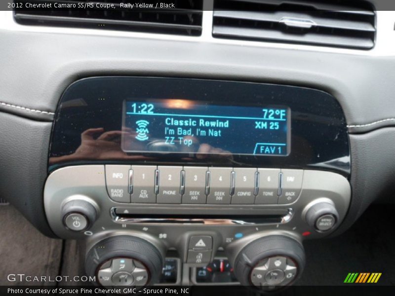 Rally Yellow / Black 2012 Chevrolet Camaro SS/RS Coupe