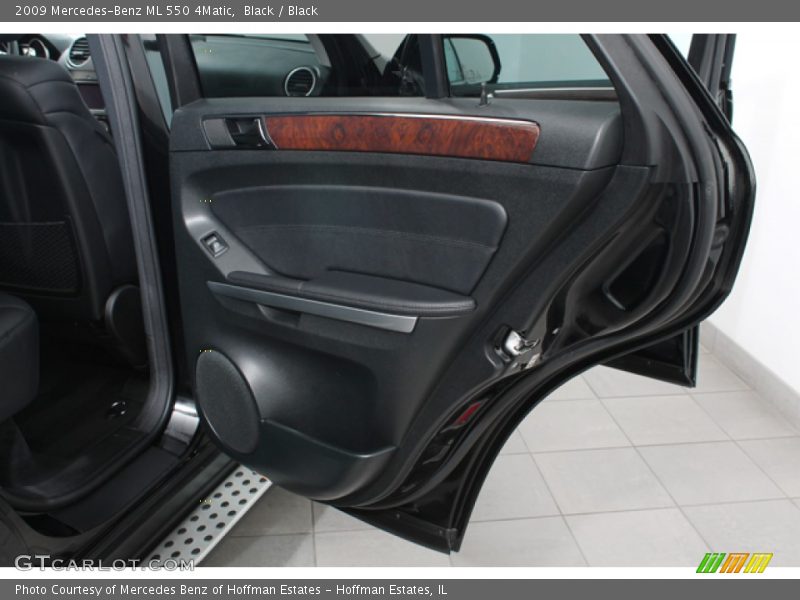 Black / Black 2009 Mercedes-Benz ML 550 4Matic
