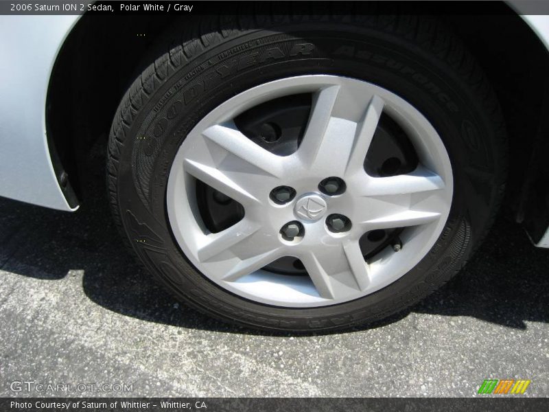 Polar White / Gray 2006 Saturn ION 2 Sedan