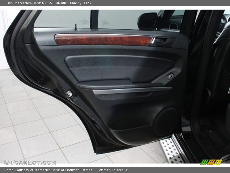 Black / Black 2009 Mercedes-Benz ML 550 4Matic