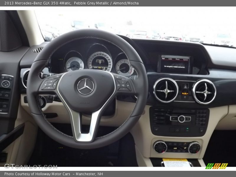 Pebble Grey Metallic / Almond/Mocha 2013 Mercedes-Benz GLK 350 4Matic