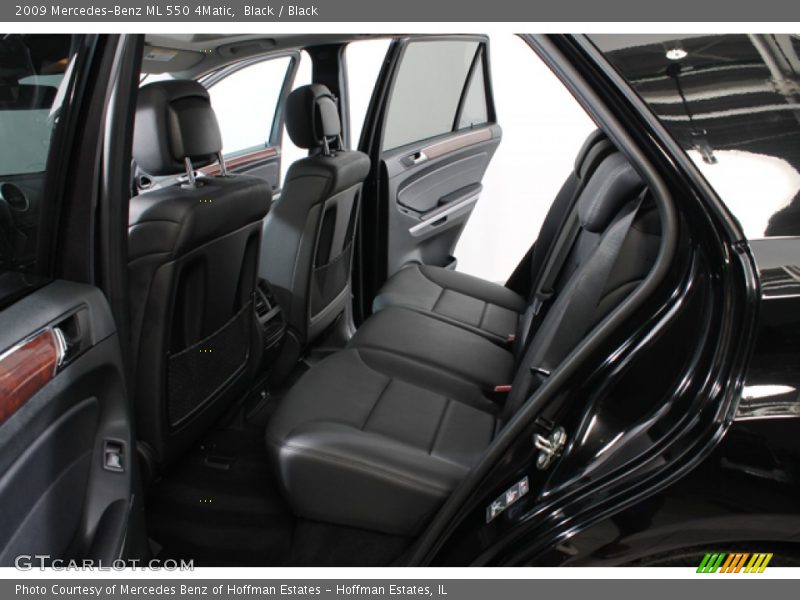 Black / Black 2009 Mercedes-Benz ML 550 4Matic