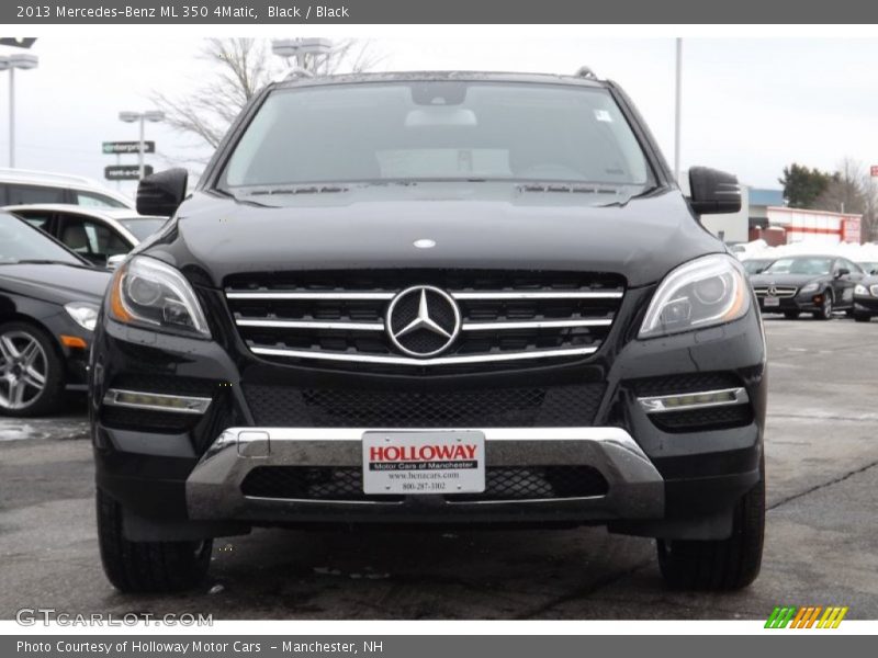 Black / Black 2013 Mercedes-Benz ML 350 4Matic