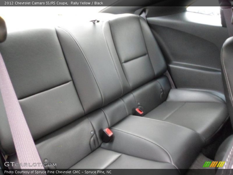 Rear Seat of 2012 Camaro SS/RS Coupe