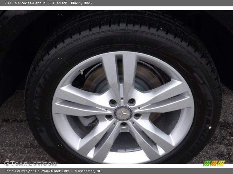 Black / Black 2013 Mercedes-Benz ML 350 4Matic