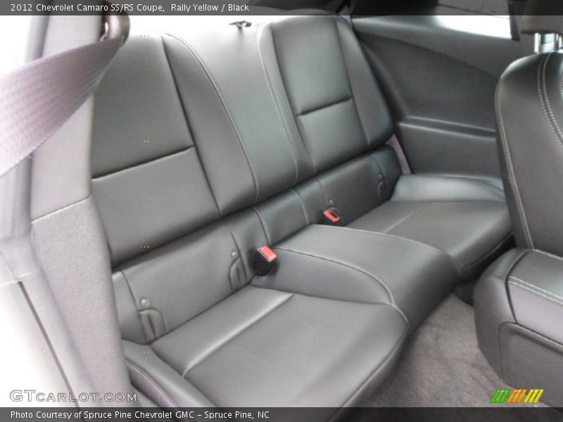 Rear Seat of 2012 Camaro SS/RS Coupe