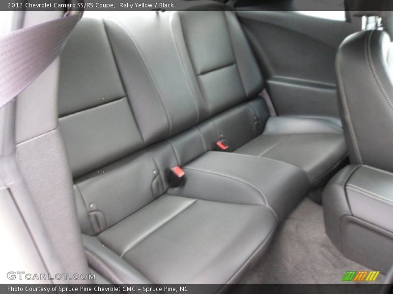 Rear Seat of 2012 Camaro SS/RS Coupe