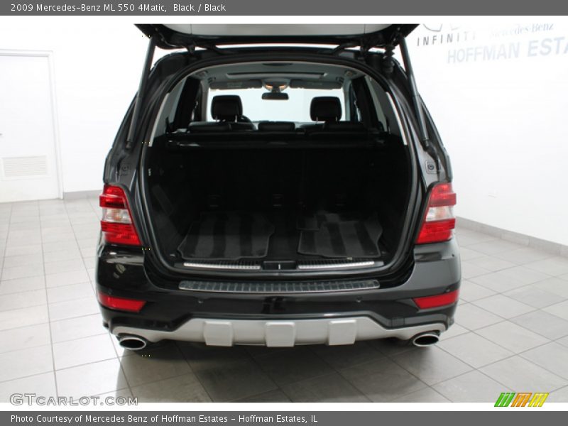 Black / Black 2009 Mercedes-Benz ML 550 4Matic