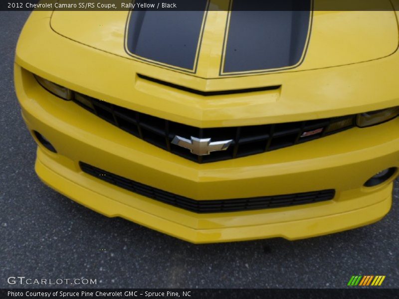 Rally Yellow / Black 2012 Chevrolet Camaro SS/RS Coupe