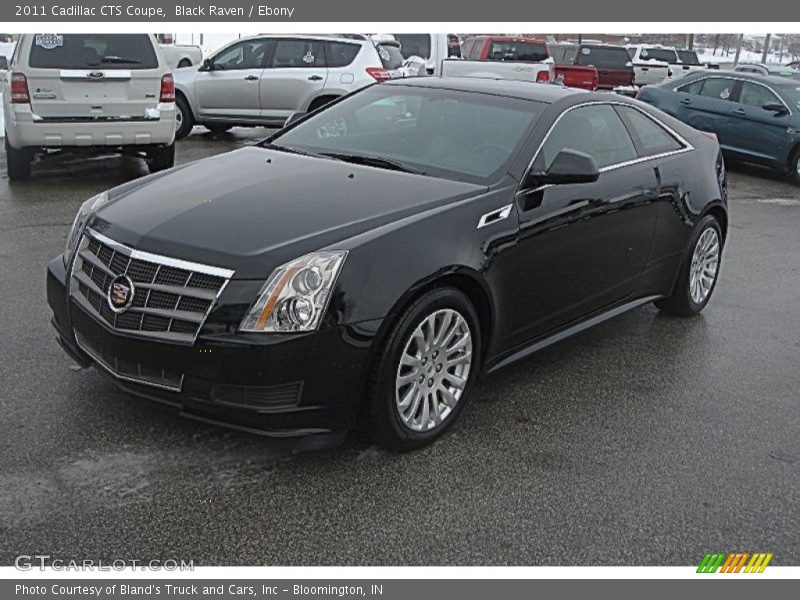 Black Raven / Ebony 2011 Cadillac CTS Coupe