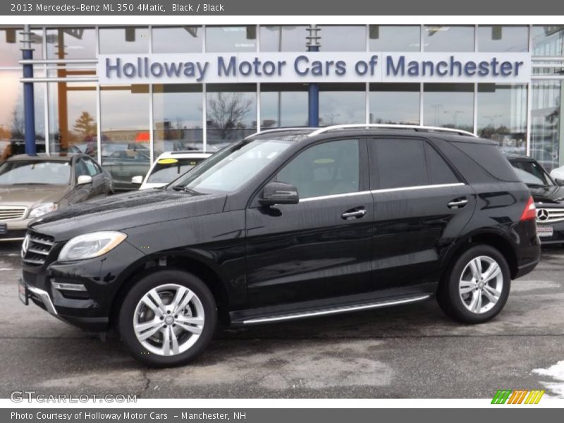 Black / Black 2013 Mercedes-Benz ML 350 4Matic