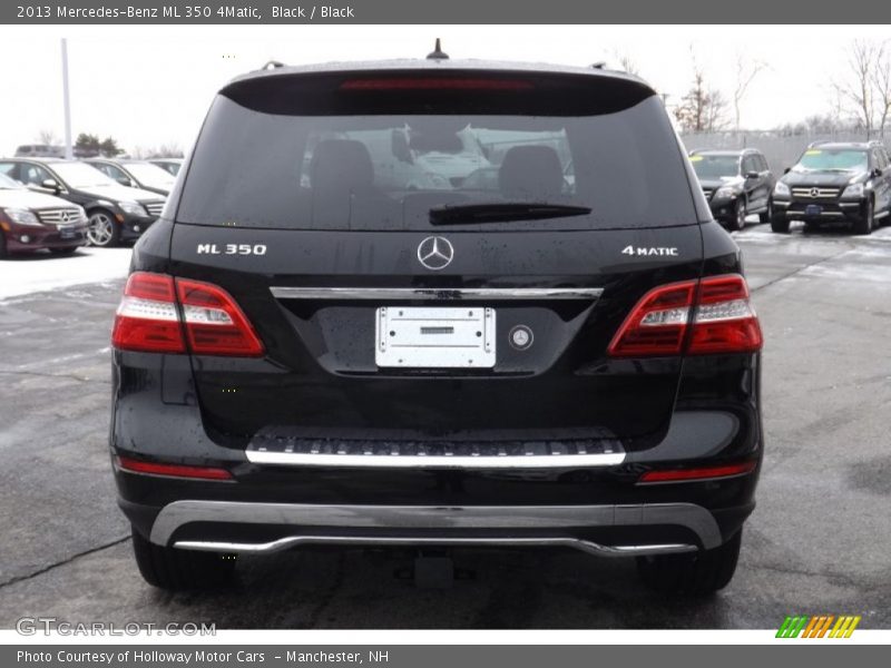 Black / Black 2013 Mercedes-Benz ML 350 4Matic