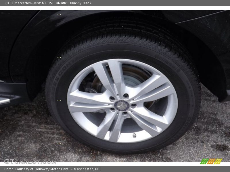 Black / Black 2013 Mercedes-Benz ML 350 4Matic