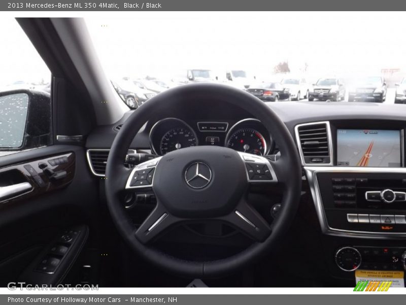 Black / Black 2013 Mercedes-Benz ML 350 4Matic