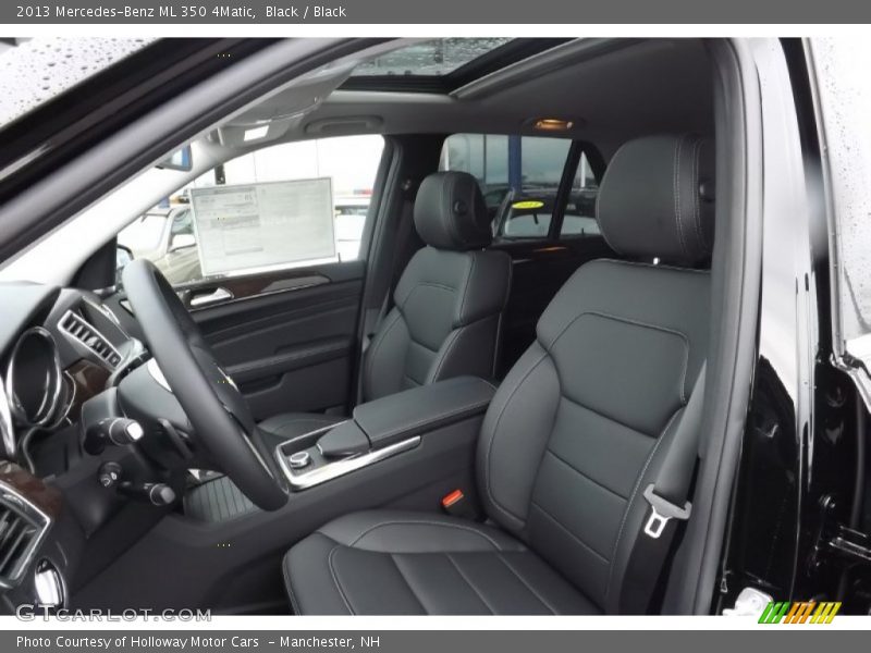 Black / Black 2013 Mercedes-Benz ML 350 4Matic