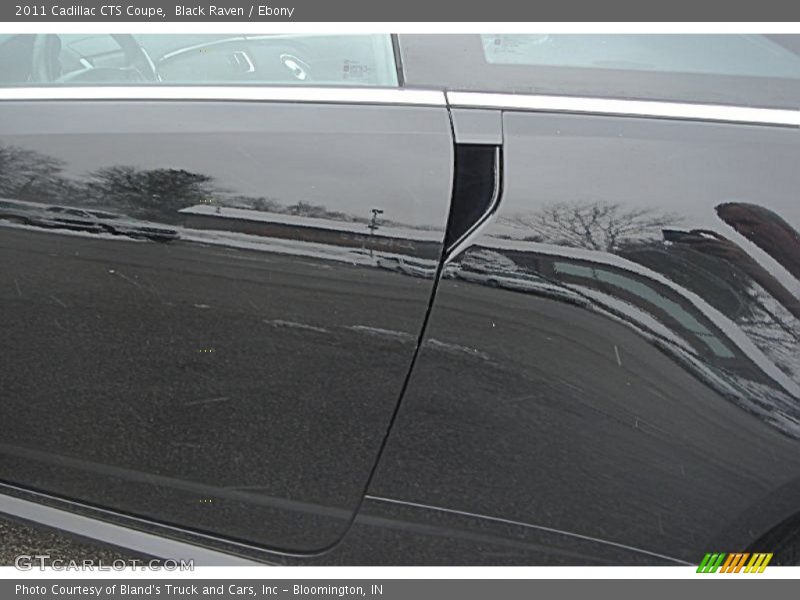 Black Raven / Ebony 2011 Cadillac CTS Coupe