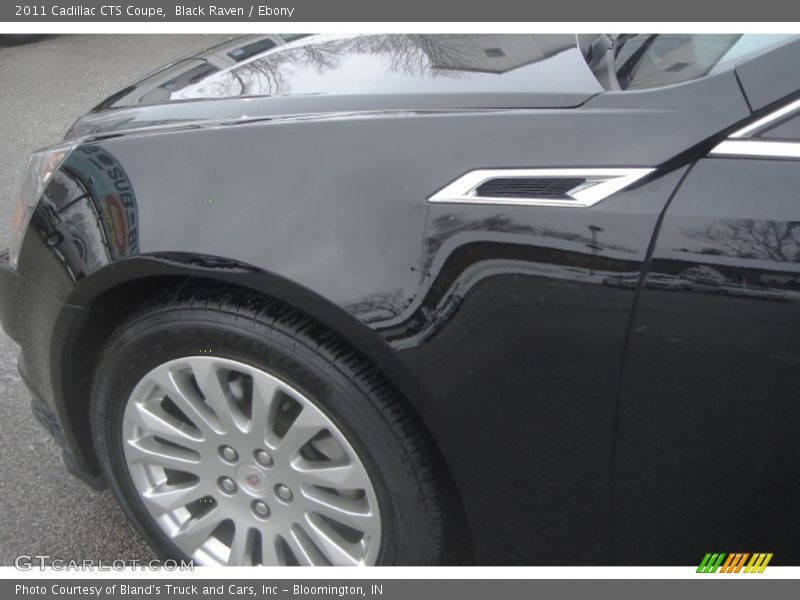 Black Raven / Ebony 2011 Cadillac CTS Coupe