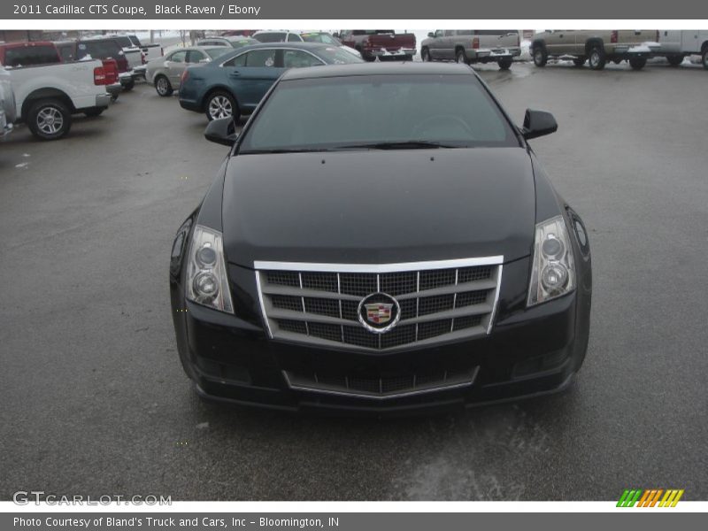 Black Raven / Ebony 2011 Cadillac CTS Coupe
