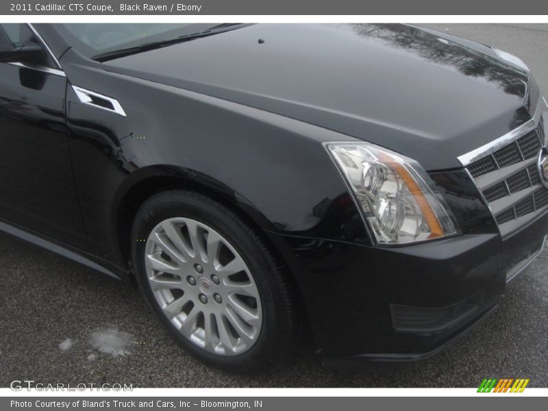 Black Raven / Ebony 2011 Cadillac CTS Coupe