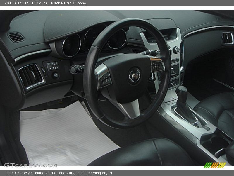 Black Raven / Ebony 2011 Cadillac CTS Coupe