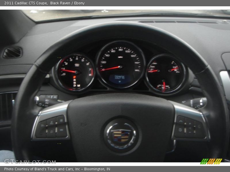 Black Raven / Ebony 2011 Cadillac CTS Coupe