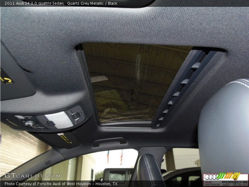 Quartz Grey Metallic / Black 2011 Audi S4 3.0 quattro Sedan
