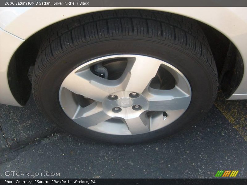 Silver Nickel / Black 2006 Saturn ION 3 Sedan